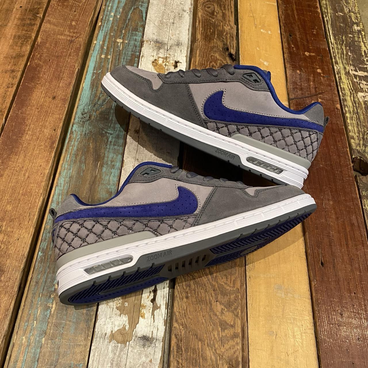 NIKE Paul Rodriguez Air Zoom Low (Flint Grey and Medium Grey)
