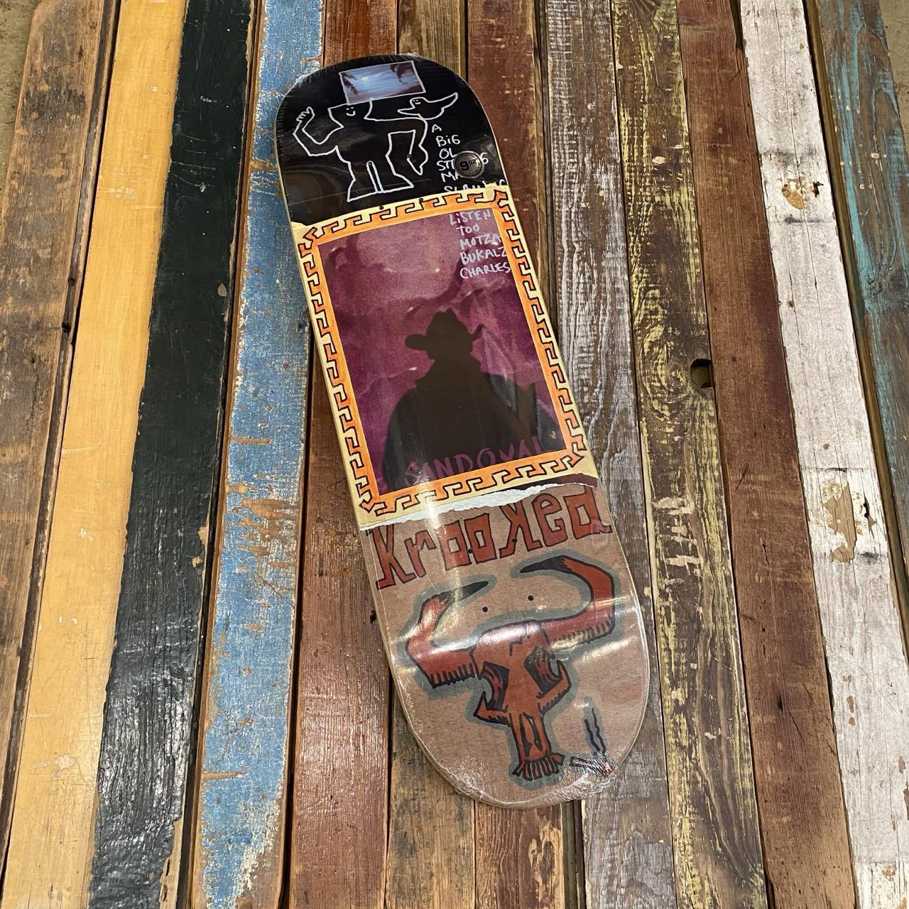 Krooked Ronnie Sandoval GUN SLGR 9.02" Deck