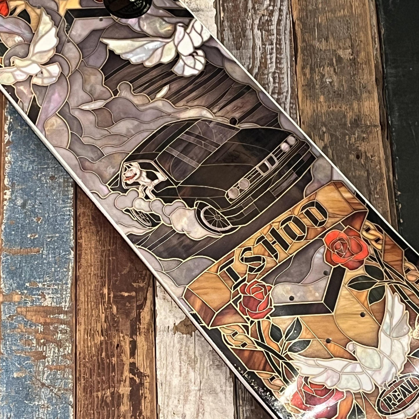Real Skateboards Ishod Cathedral II-8.25" (Twin Tail) Deck