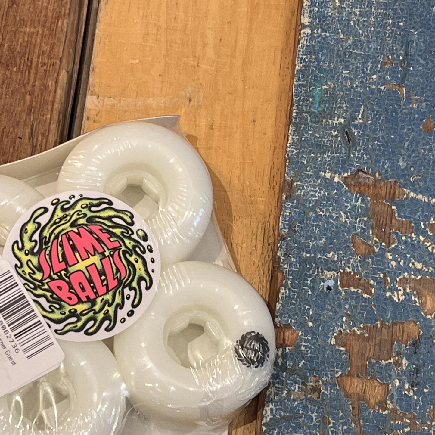 52mm Brandon Turner Guest Chubbies White 97a Slime Balls Wheels