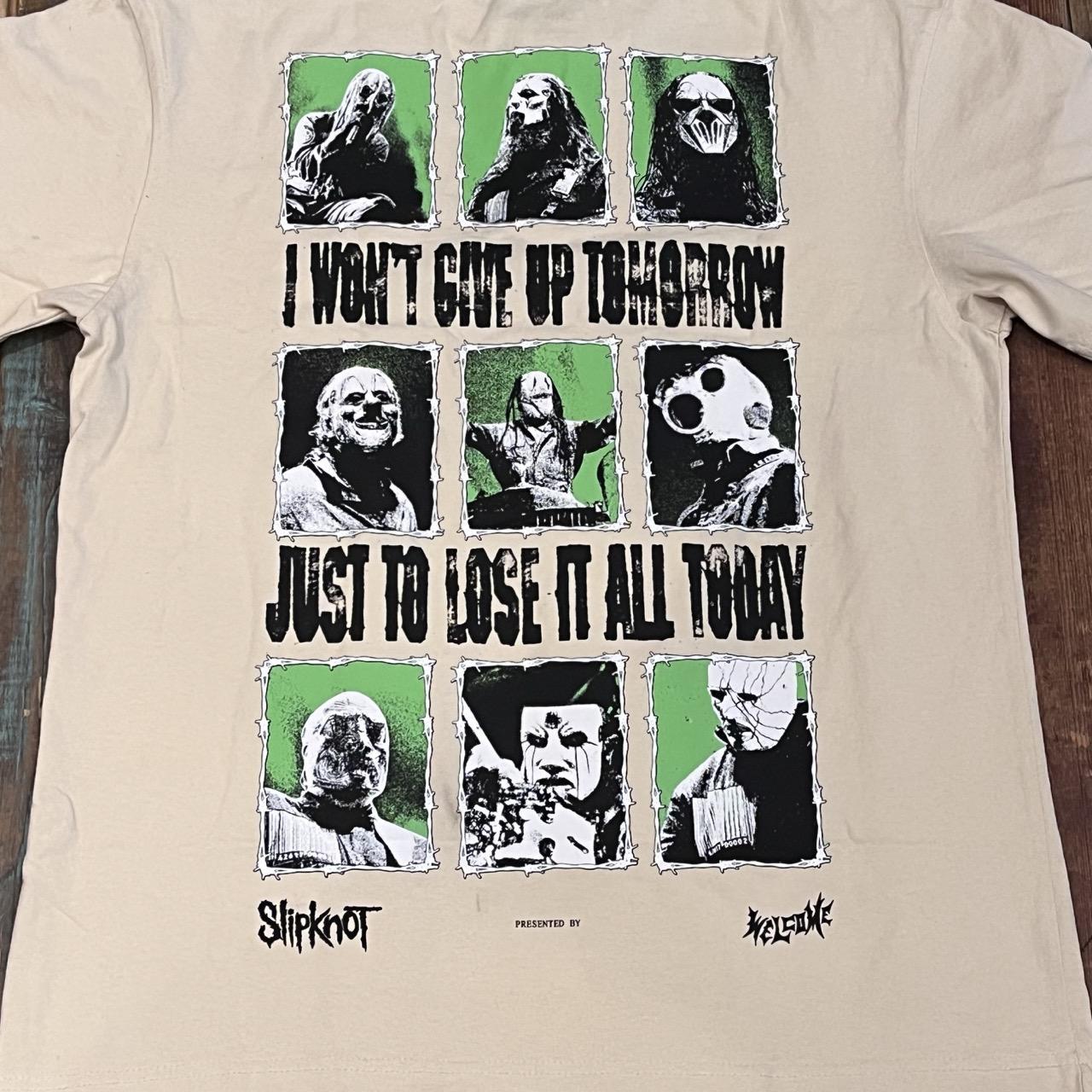 Welcome X Slipnot TOMORROW T-Shirt (Bone)