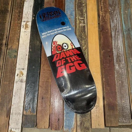 Heroin Skateboards Dawn Of The Egg Deck 9.4"