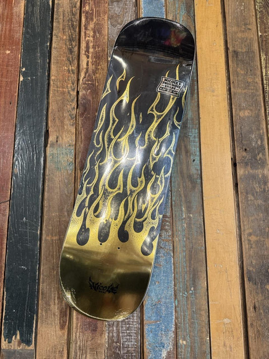 Real Skateboards NICOLE FLAMES REDUX Deck