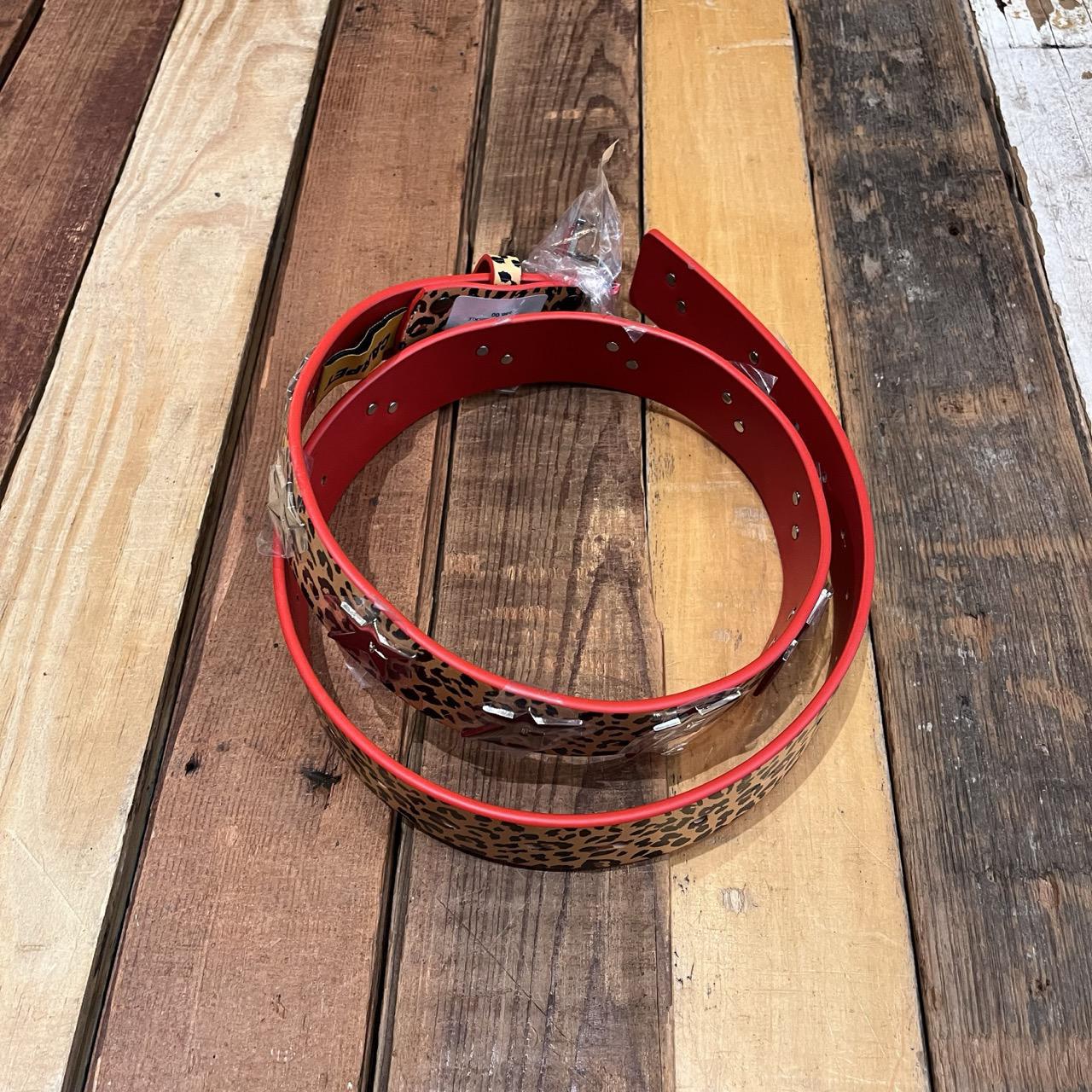 LEATHER BELT W/ BUCKLE (Cheetah)