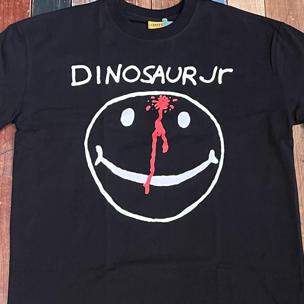 Carpet Company X Dinosaur Jr Smiley Tee - Black