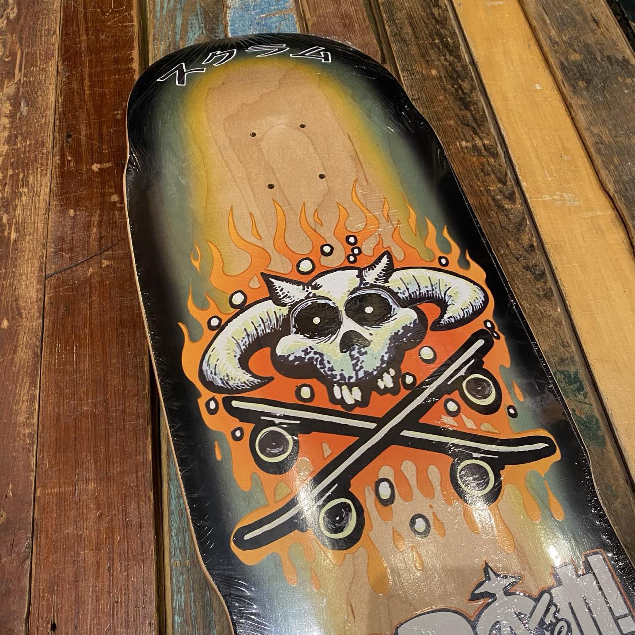 SCRAM Skull and Bones Bull 10.5" Deck