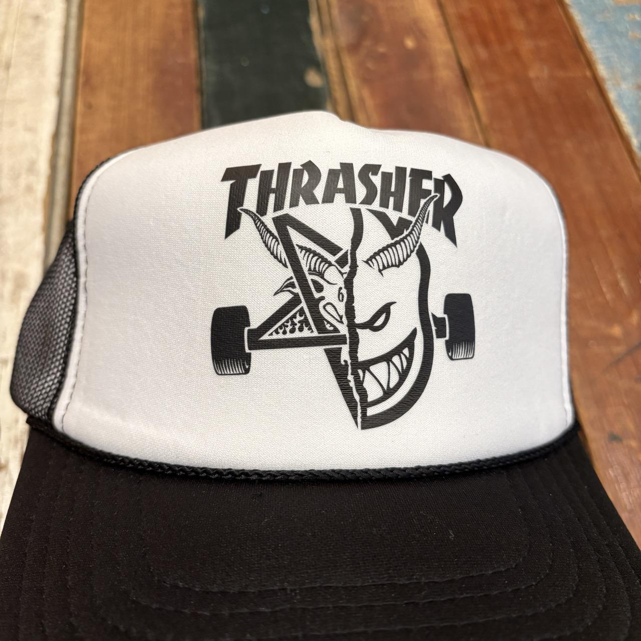 THRASHER X SPITFIRE - THRASH & BURN TRUCKER HAT