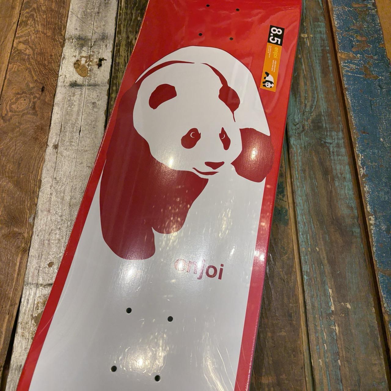 Enjoi Classic Panda - 8.5" Deck Red
