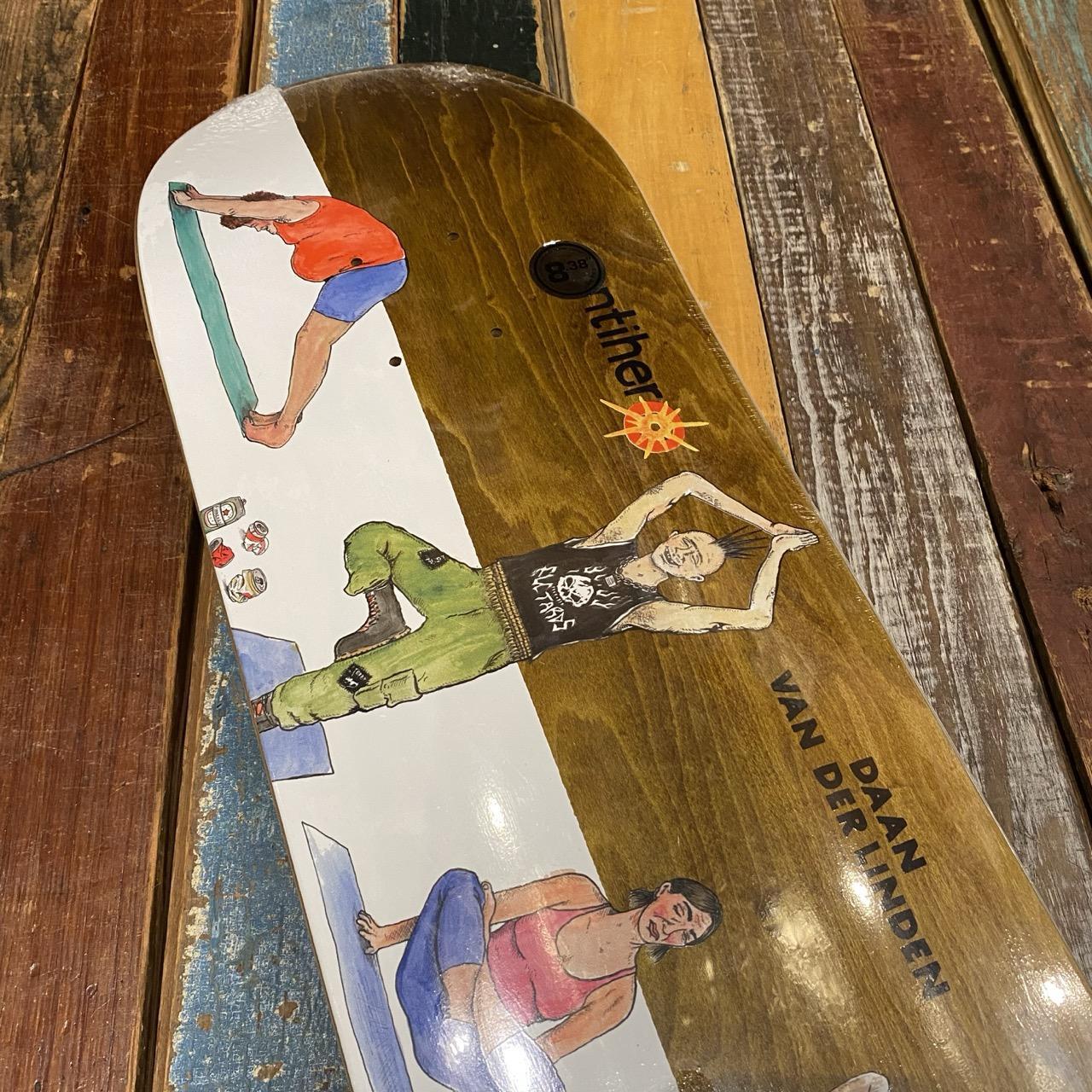 Anti-Hero Daan Van Der Linden FART YOGA 8.38" Deck