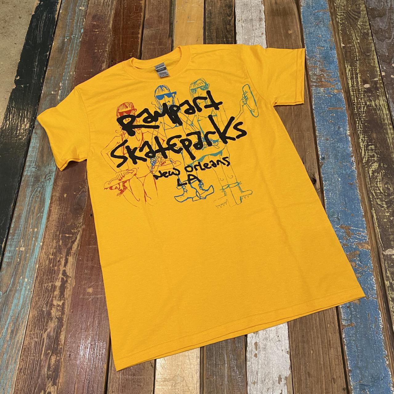 Rampart Skateparks Tee (100% percent of proceeds go to local DIY)