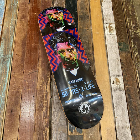 Jason Adams “50 TO LIFE” 8.75" Deck
