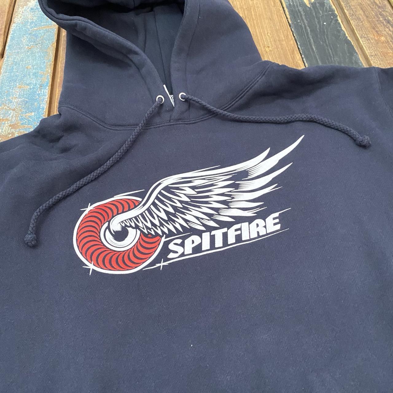 Spitfire Classic Wing Hoodie (Navy/Red/White)